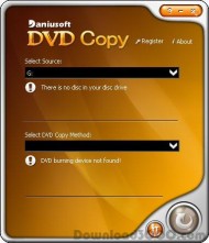 Daniusoft DVD Copy screenshot